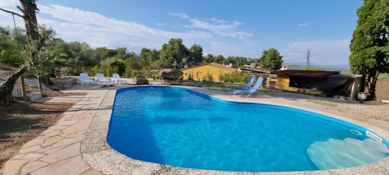 Casa Con Vistas, Piscina Y Animales De Granja, La Caseta 타라고나 외부 사진